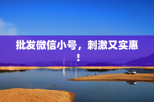 批发微信小号，刺激又实惠！